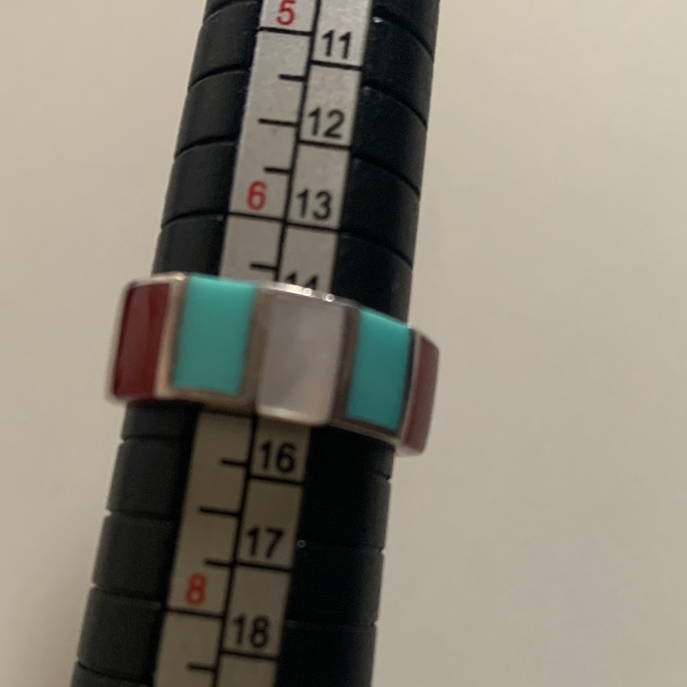Multicolor Inlay Ring